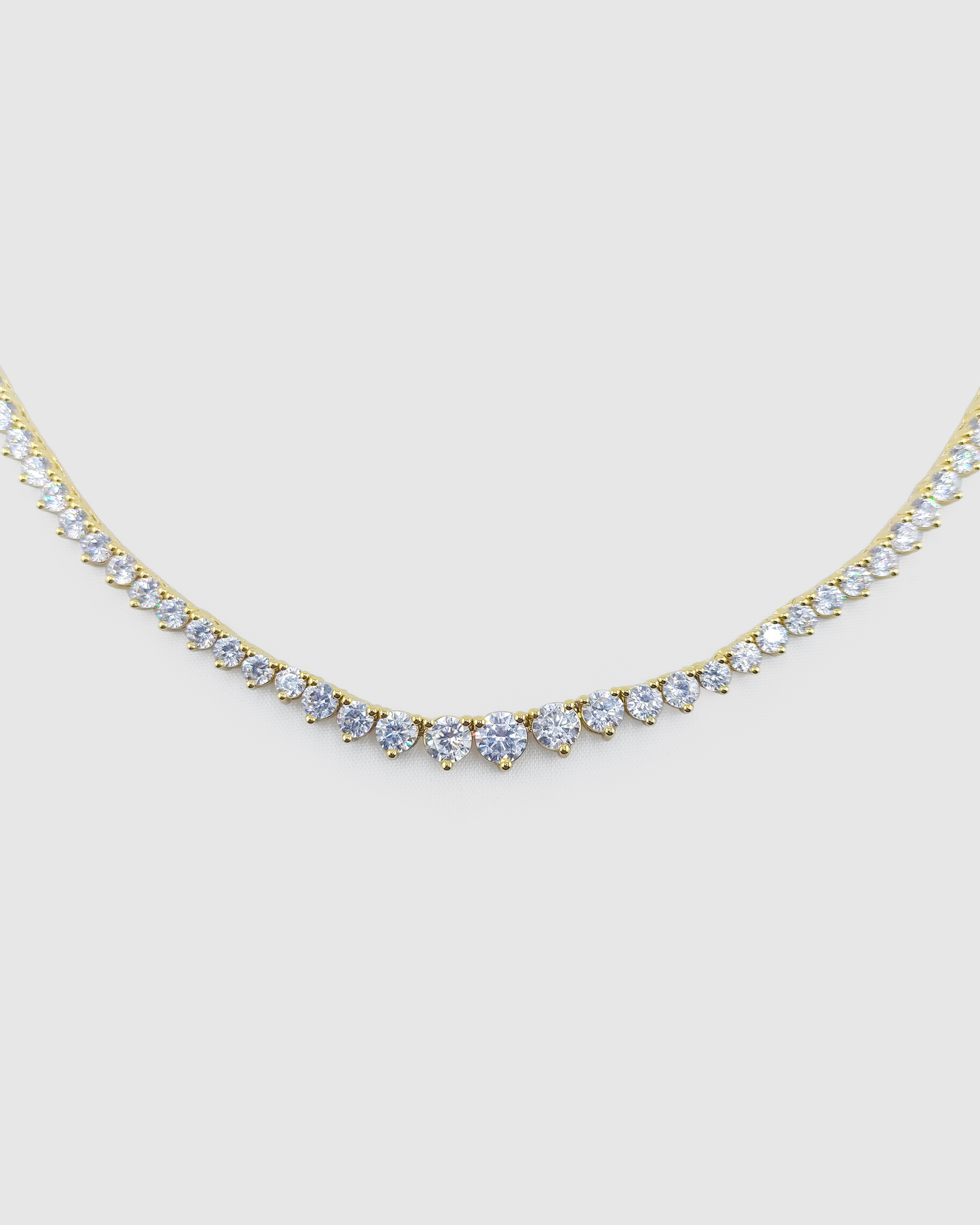 Izoa Taylor Tennis Choker Gold