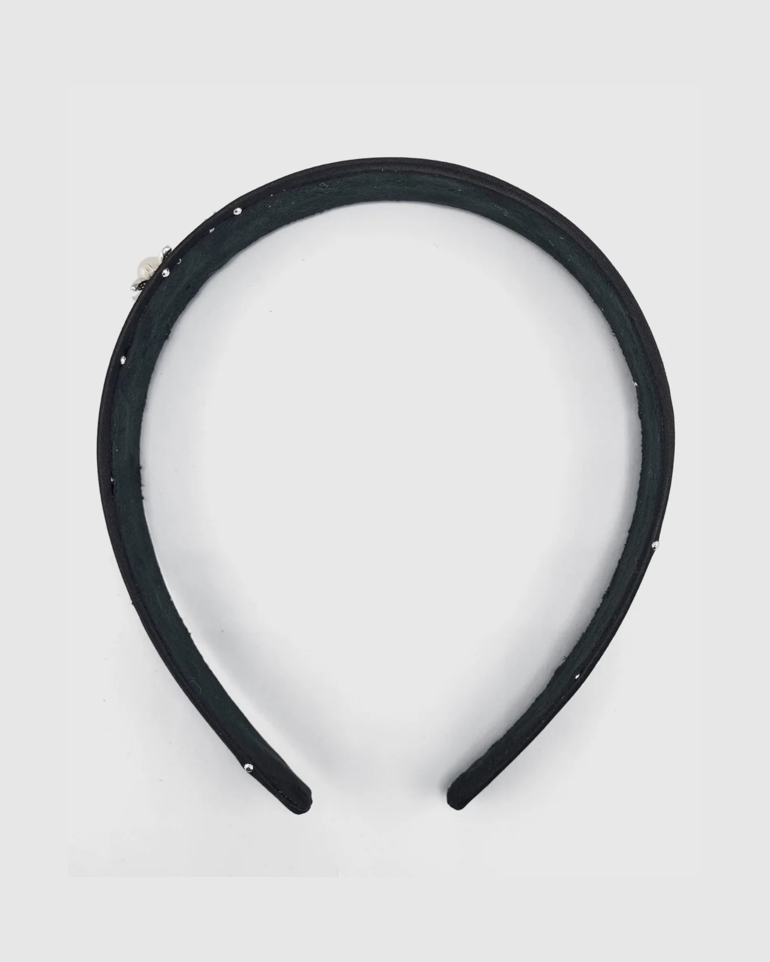 Izoa Manon Flower Headband Black