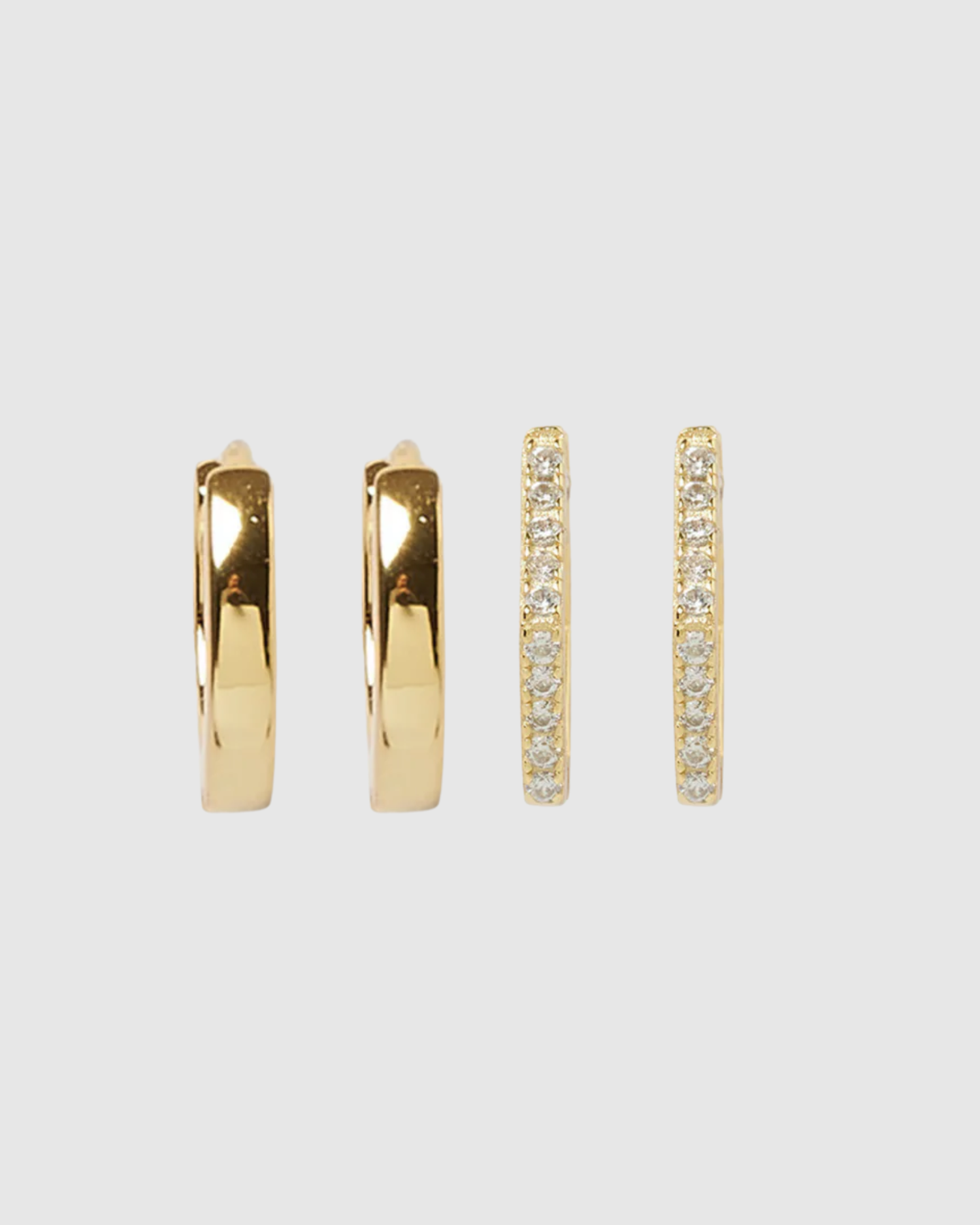 Everyday Ear Stack Huggie Bundle