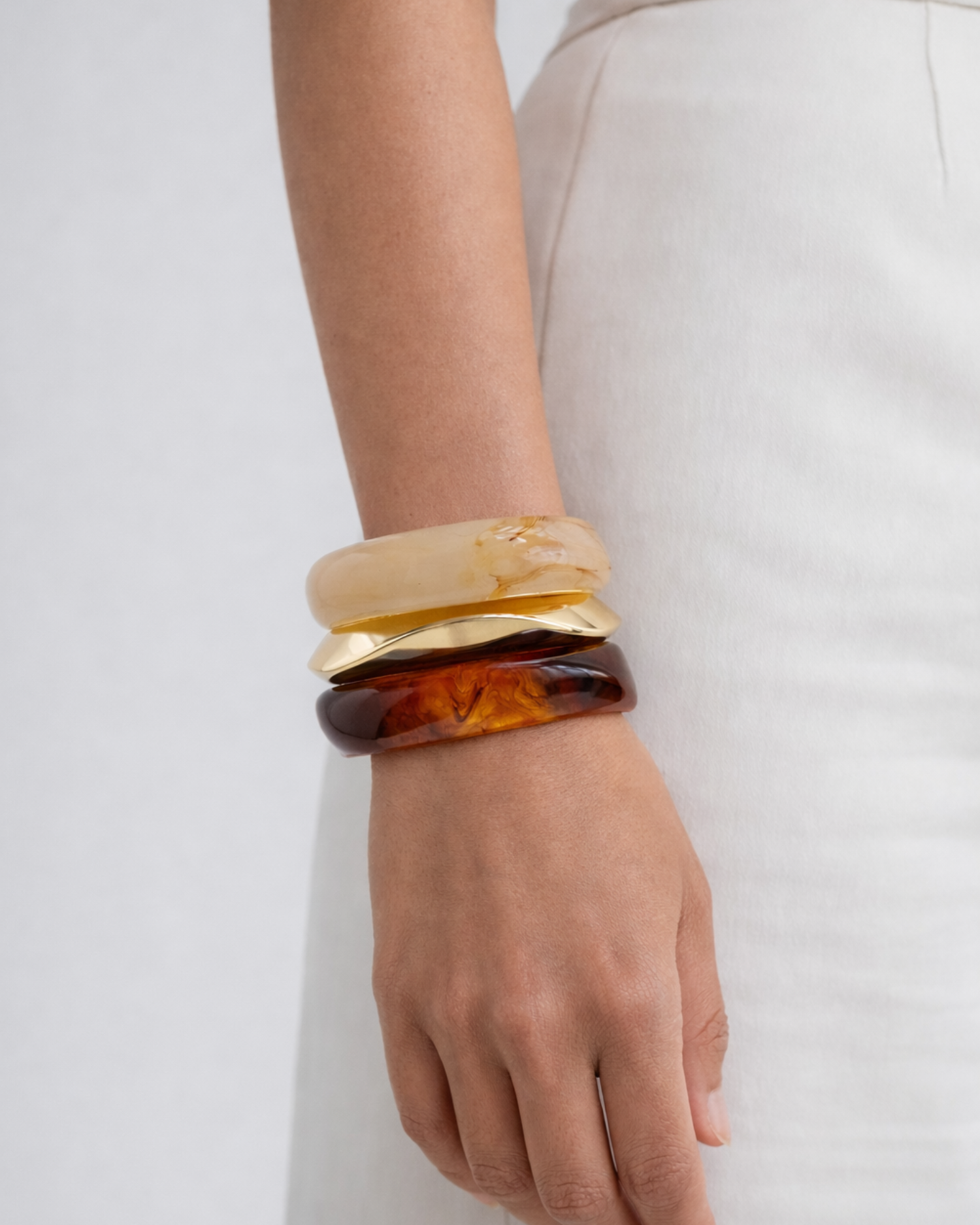 Izoa Nyx Bangle Stack