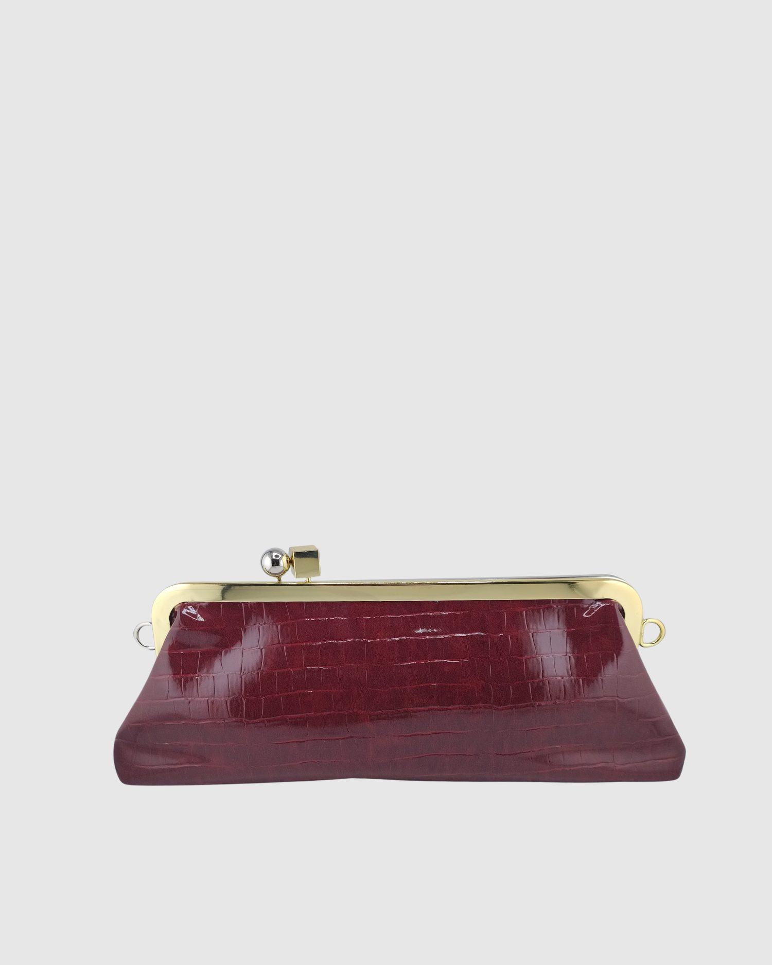 Izoa Lorena Clutch Burgundy