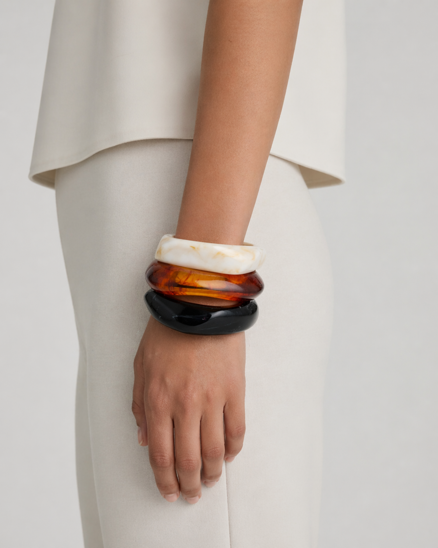 Izoa Blaze Bangle Stack