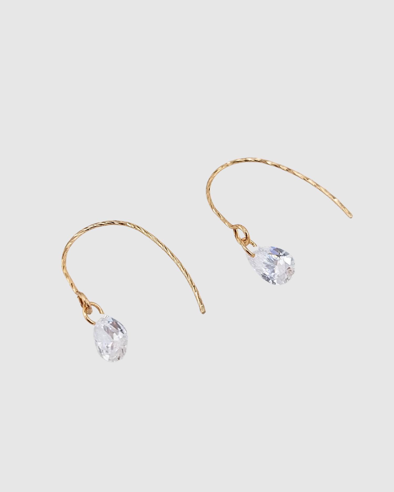 Izoa Klara Hook Earrings Gold