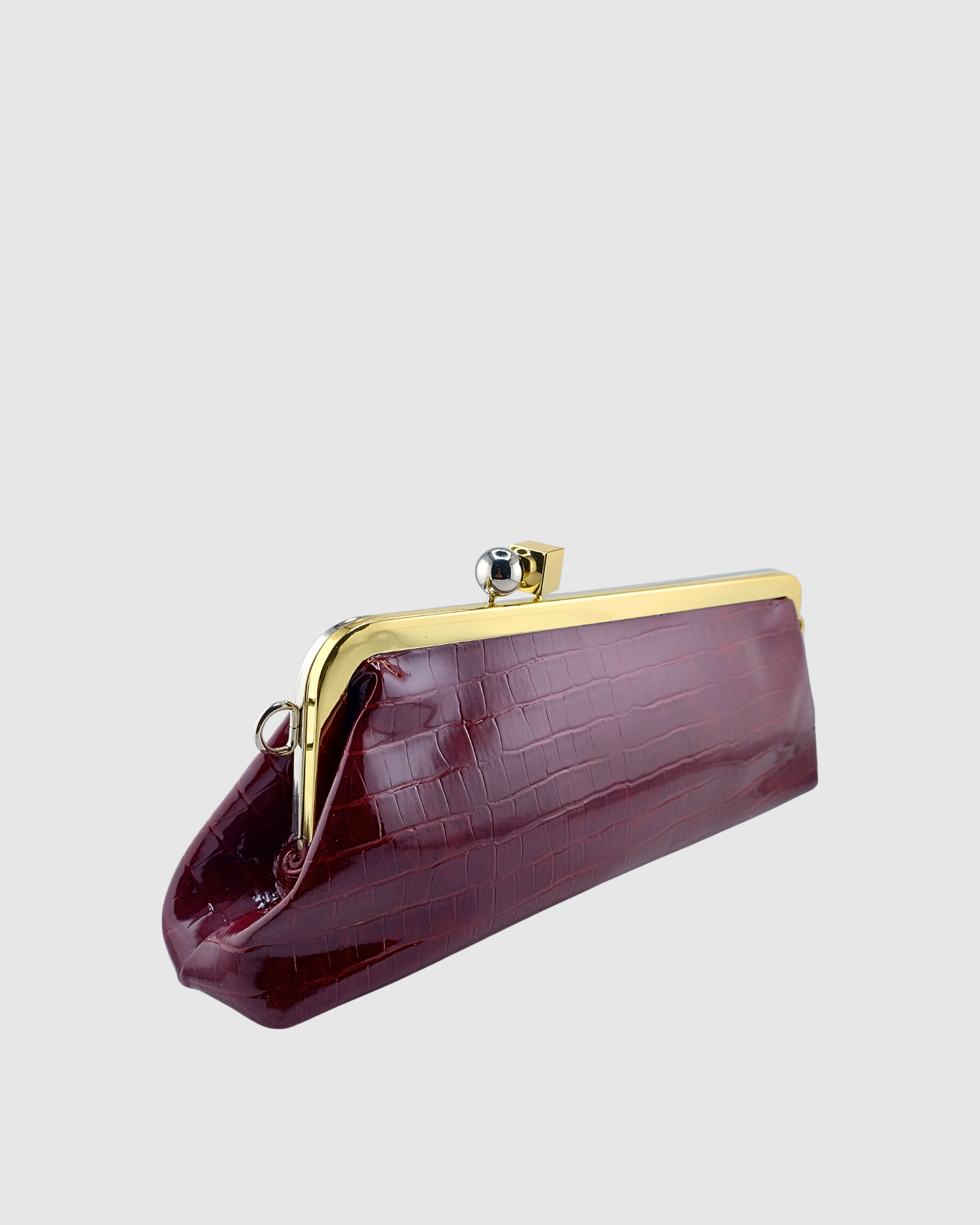 Izoa Lorena Clutch Burgundy