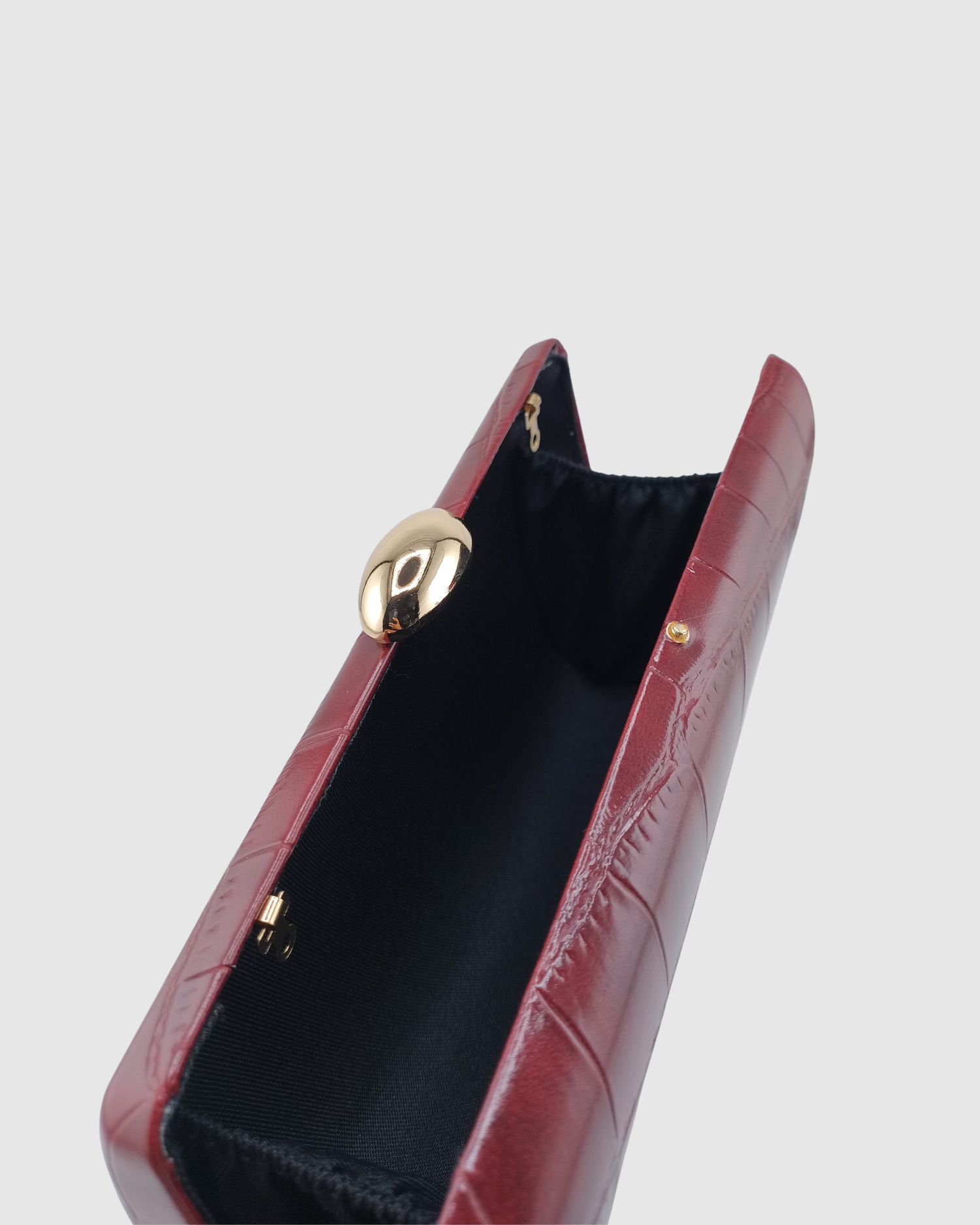 Izoa Saskia Clutch Burgundy