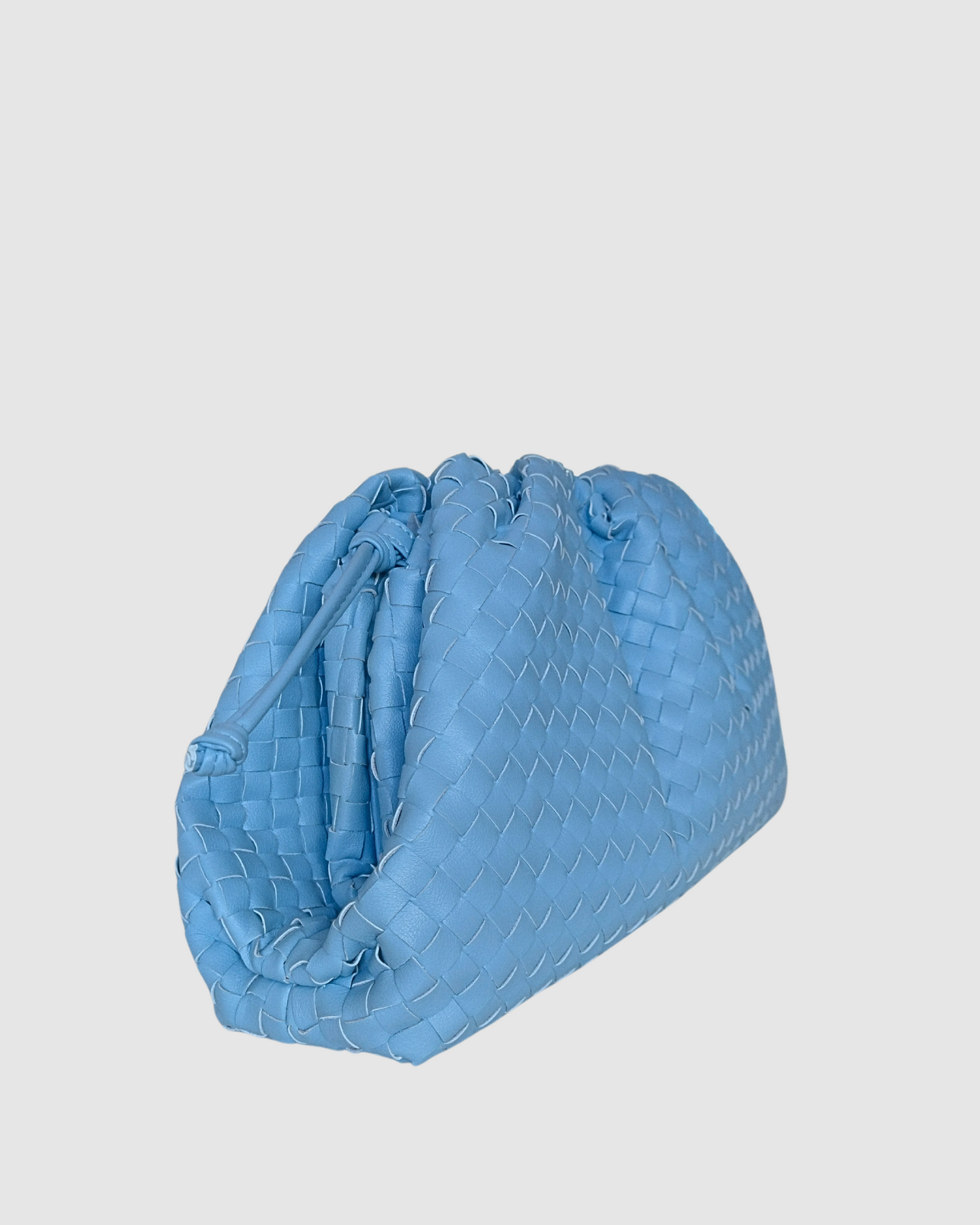 Izoa Vincenza Woven Bag Light Blue