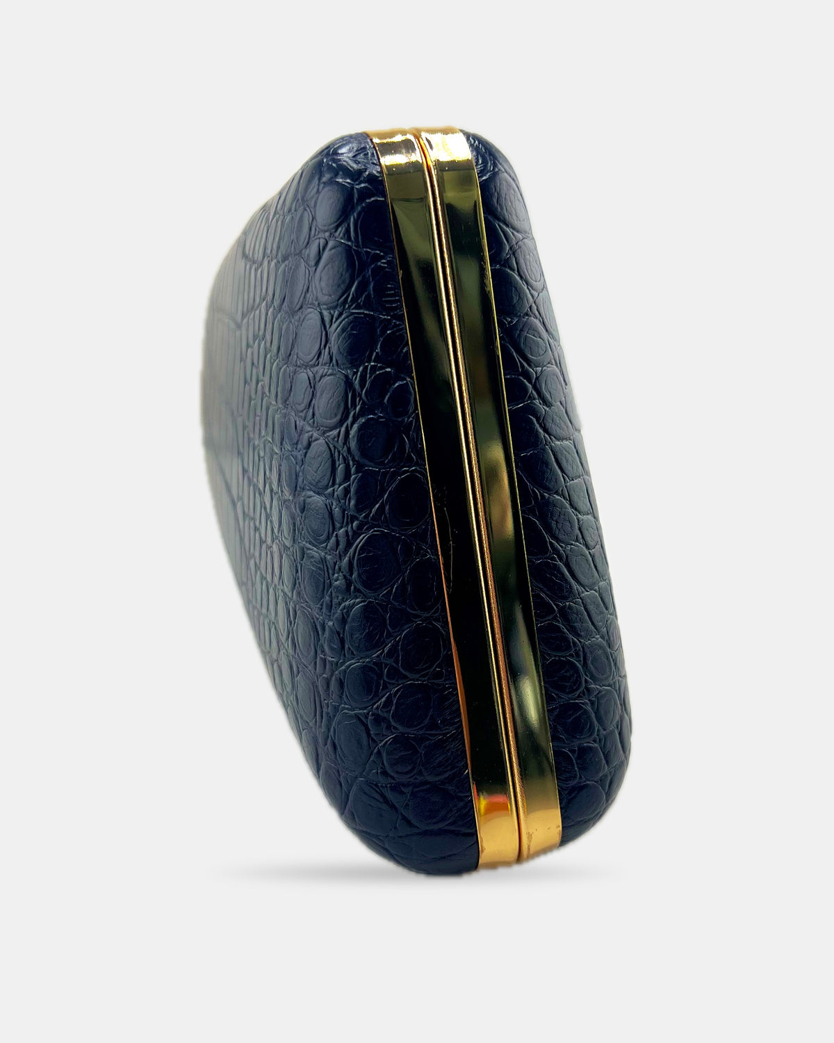 Izoa Alyssa Clutch in Navy – alternate view