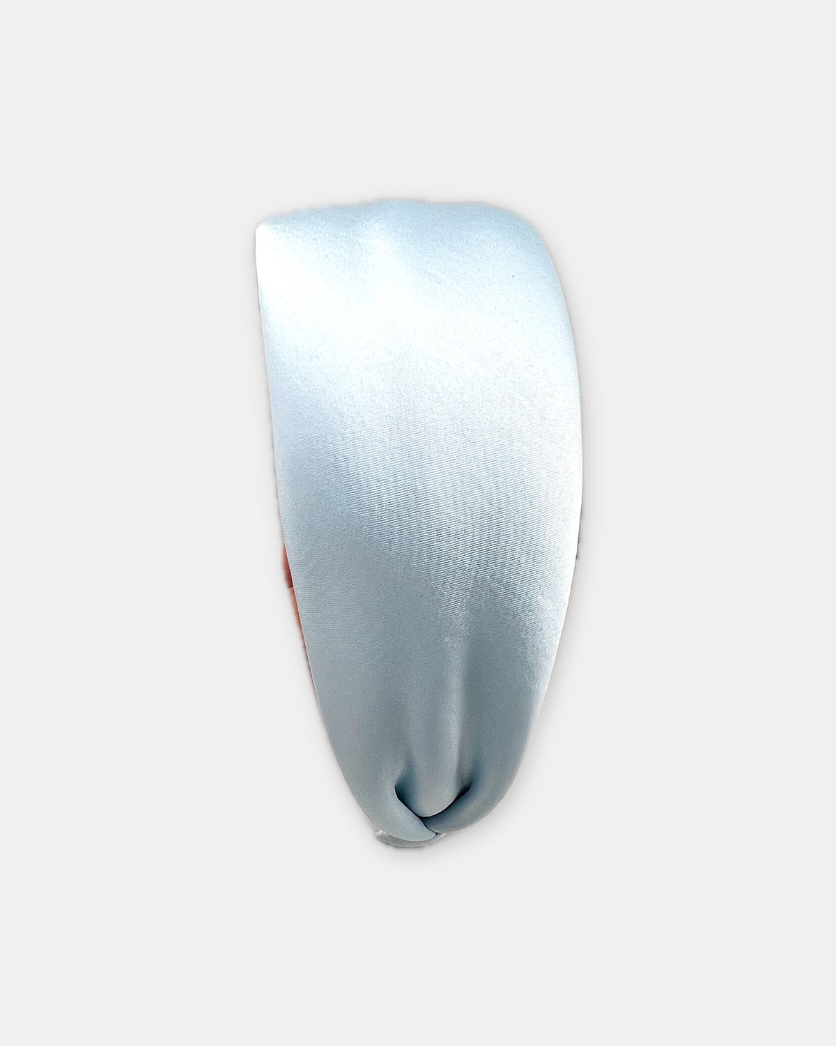 Izoa Ottilie Padded Satin Headband Blue – alternate view