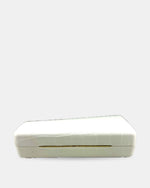 Izoa Saskia Clutch in White – alternate view