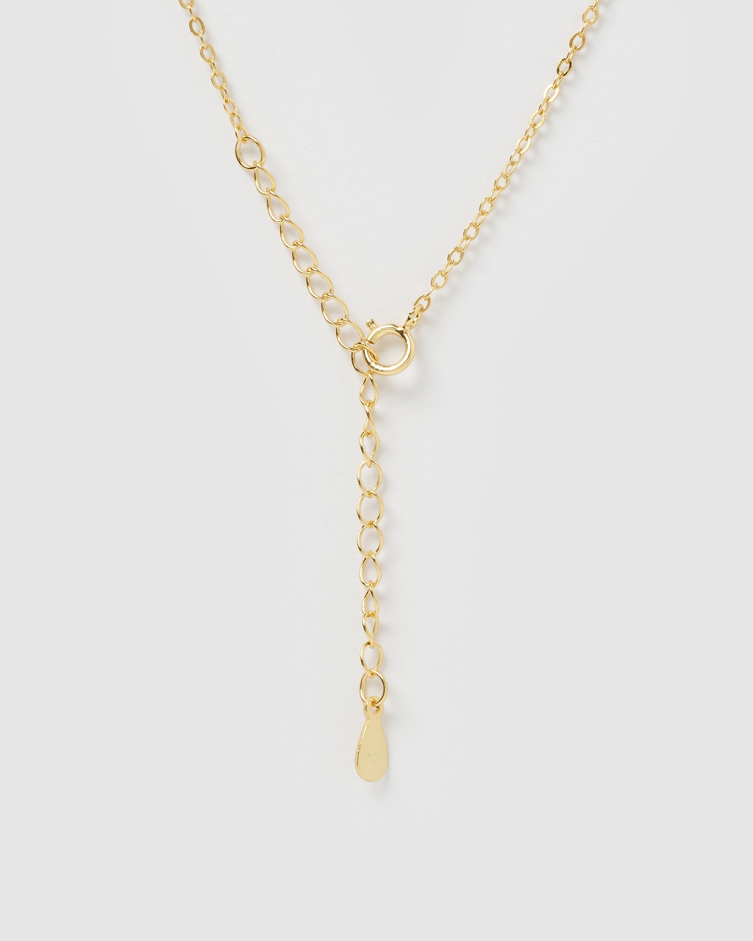 Izoa Number 0 Necklace Gold