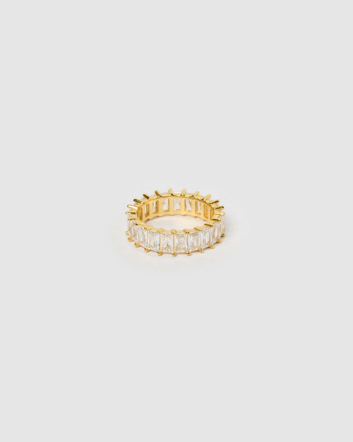 Izoa Jordy Ring Gold Clear