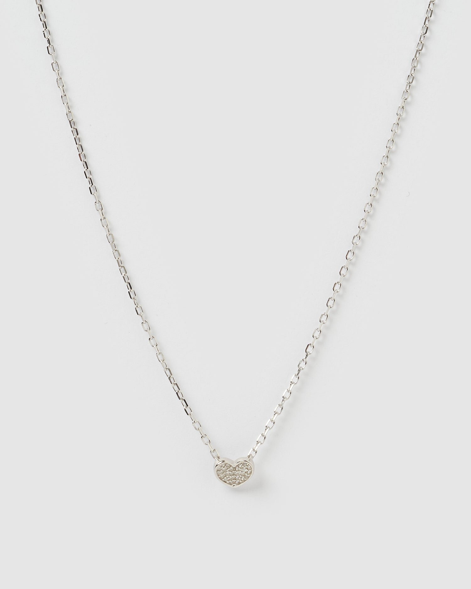 Izoa Tee Necklace Silver