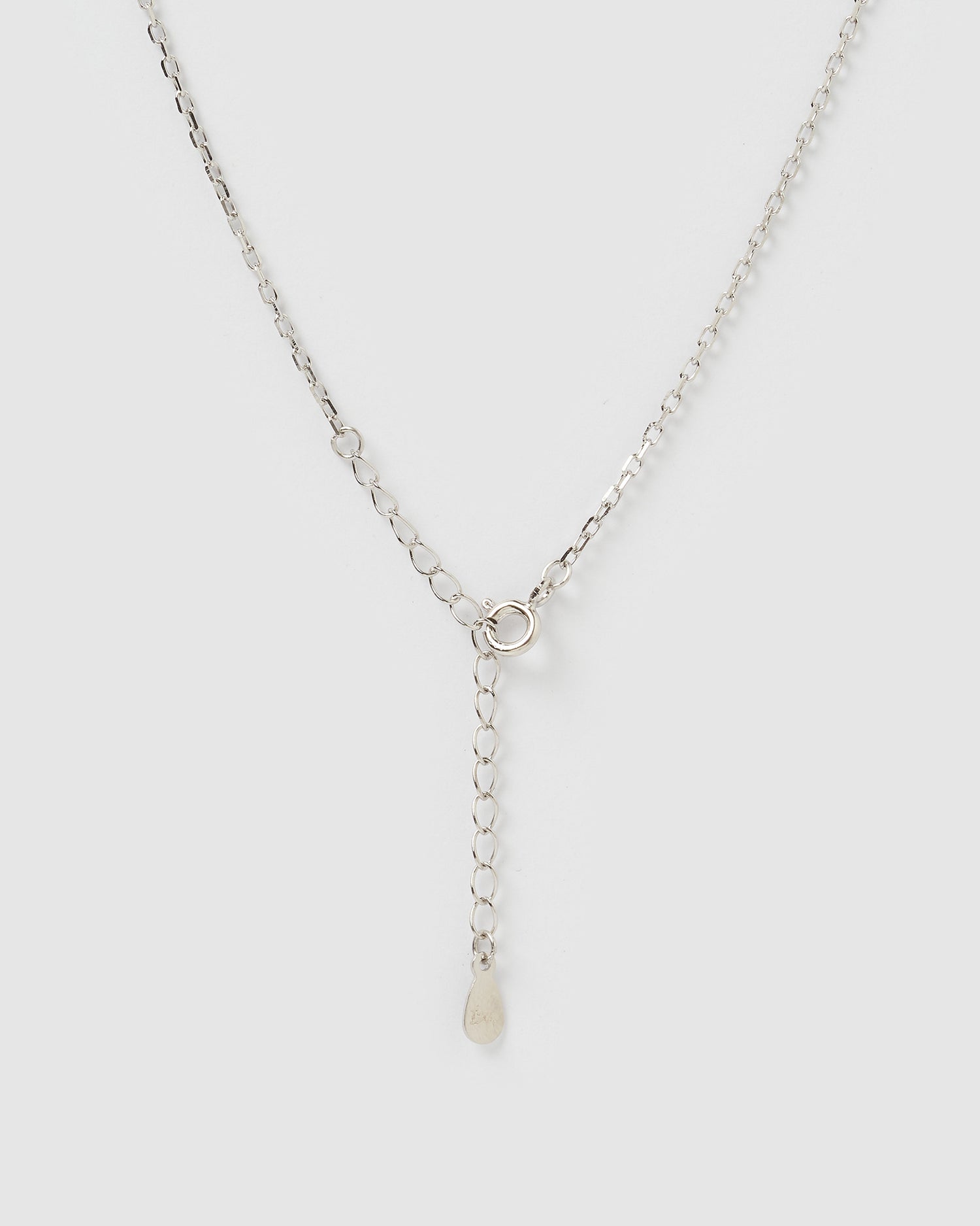 Izoa Tee Necklace Silver