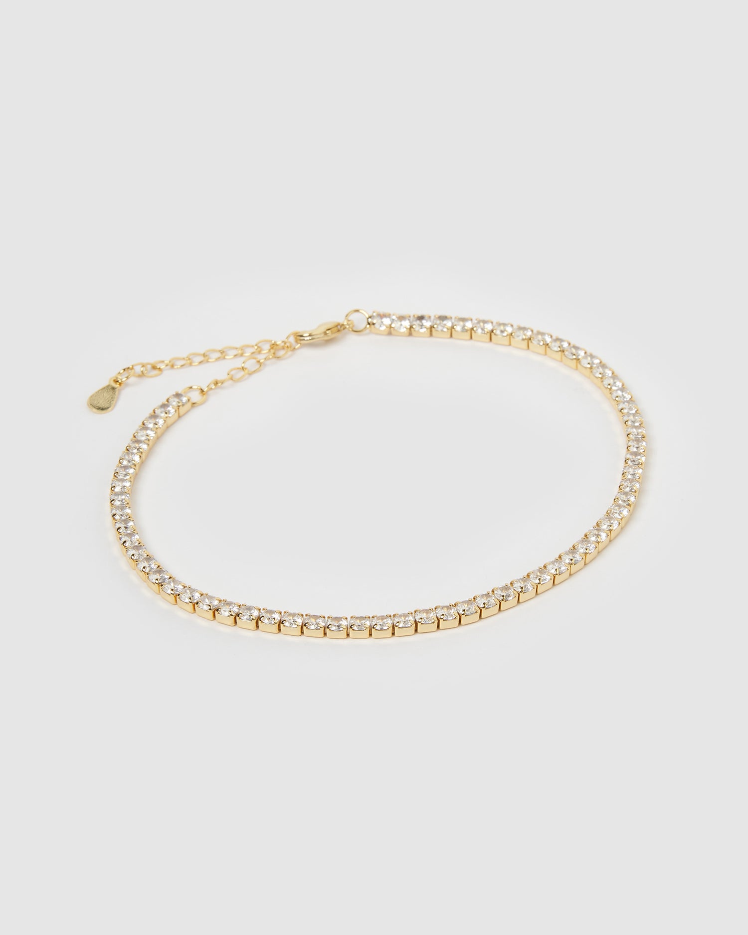 Izoa Holly Anklet Gold