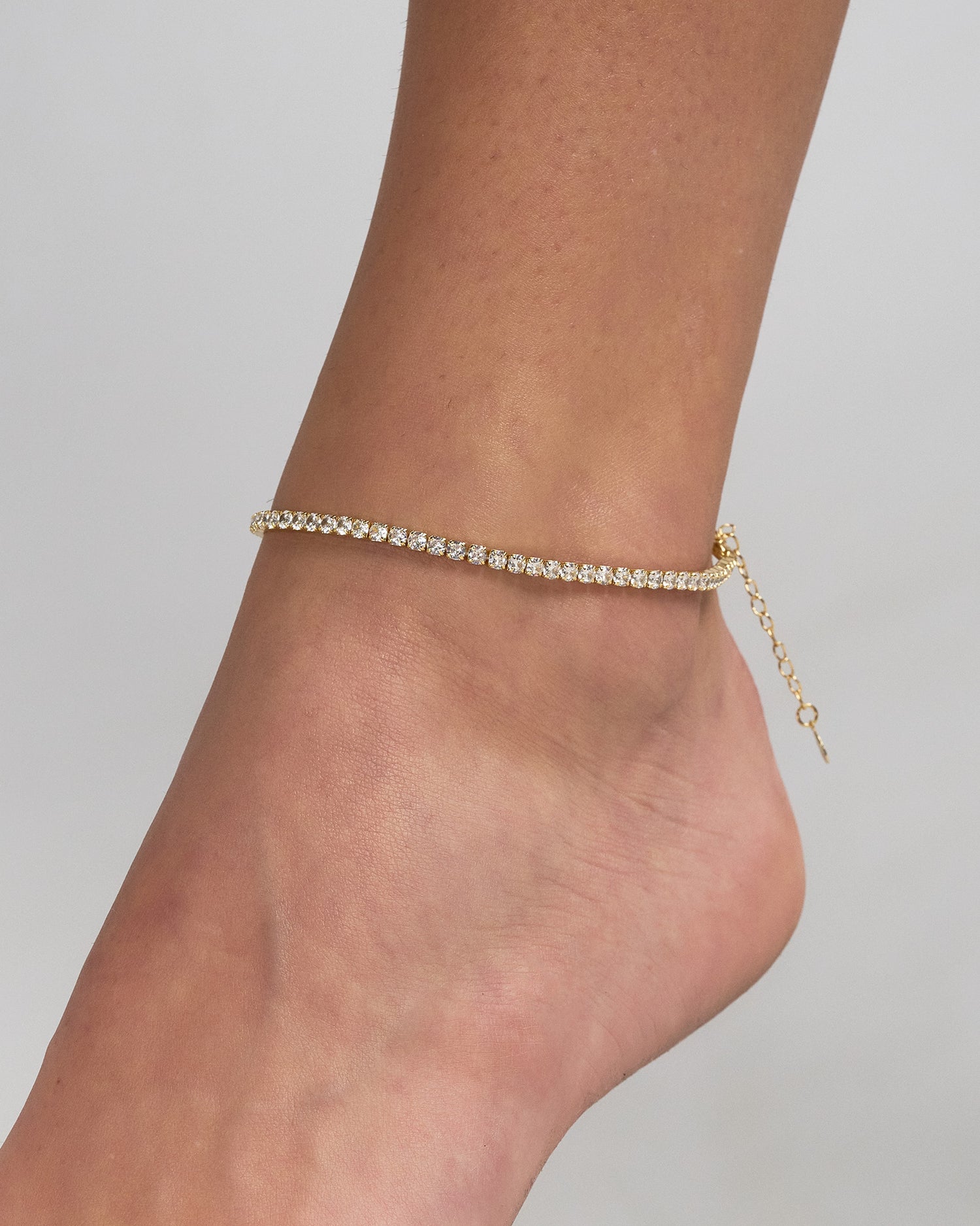Izoa Holly Anklet Gold