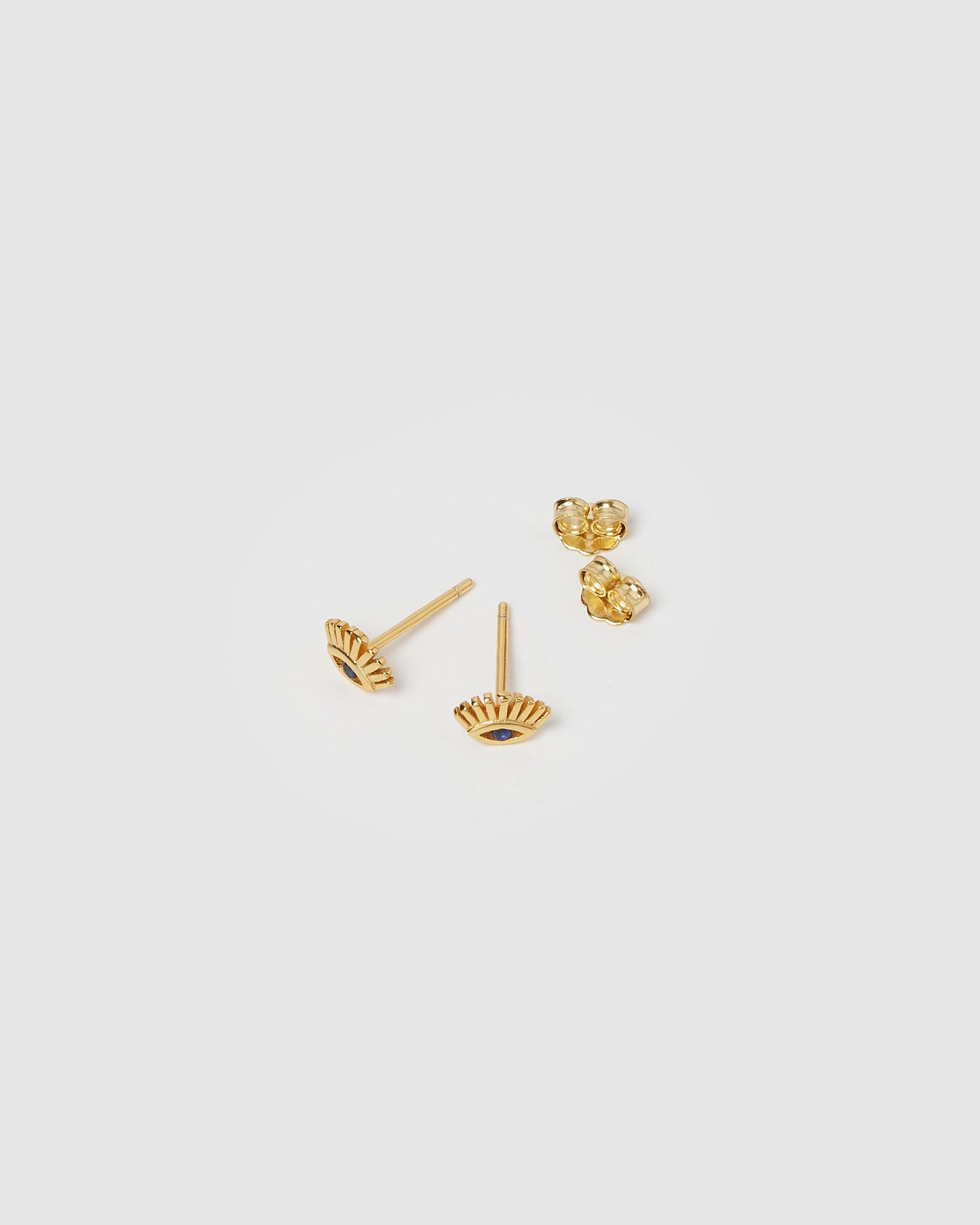 Izoa Ira Stud Earrings Gold