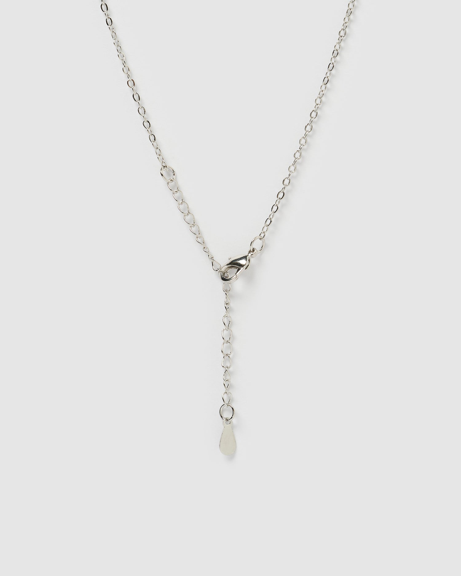 Izoa Larissa Eye Necklace Silver