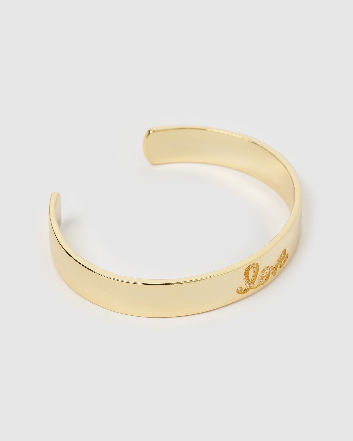 Izoa Love Cuff Gold