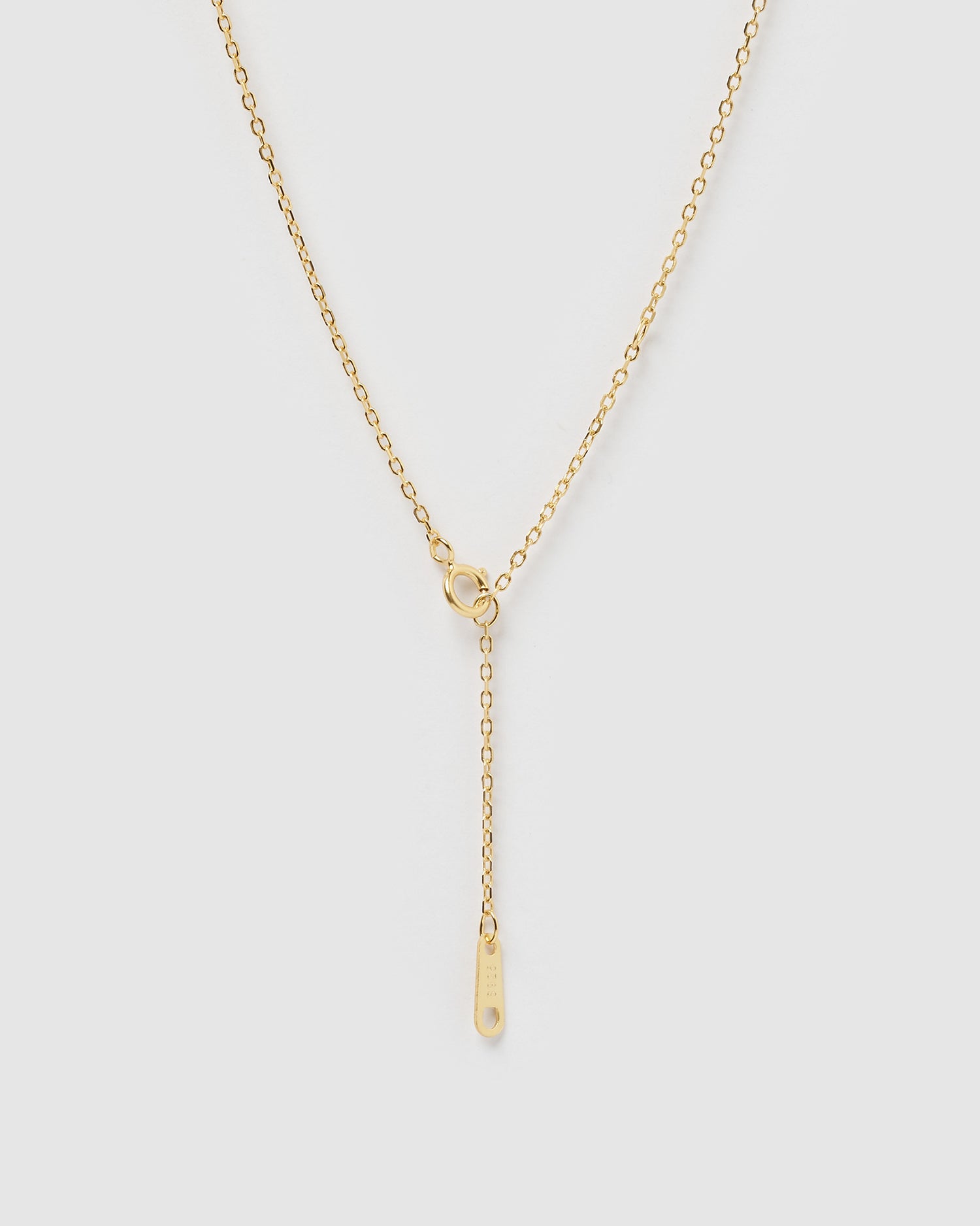 Izoa Mermaids Coin Necklace Gold
