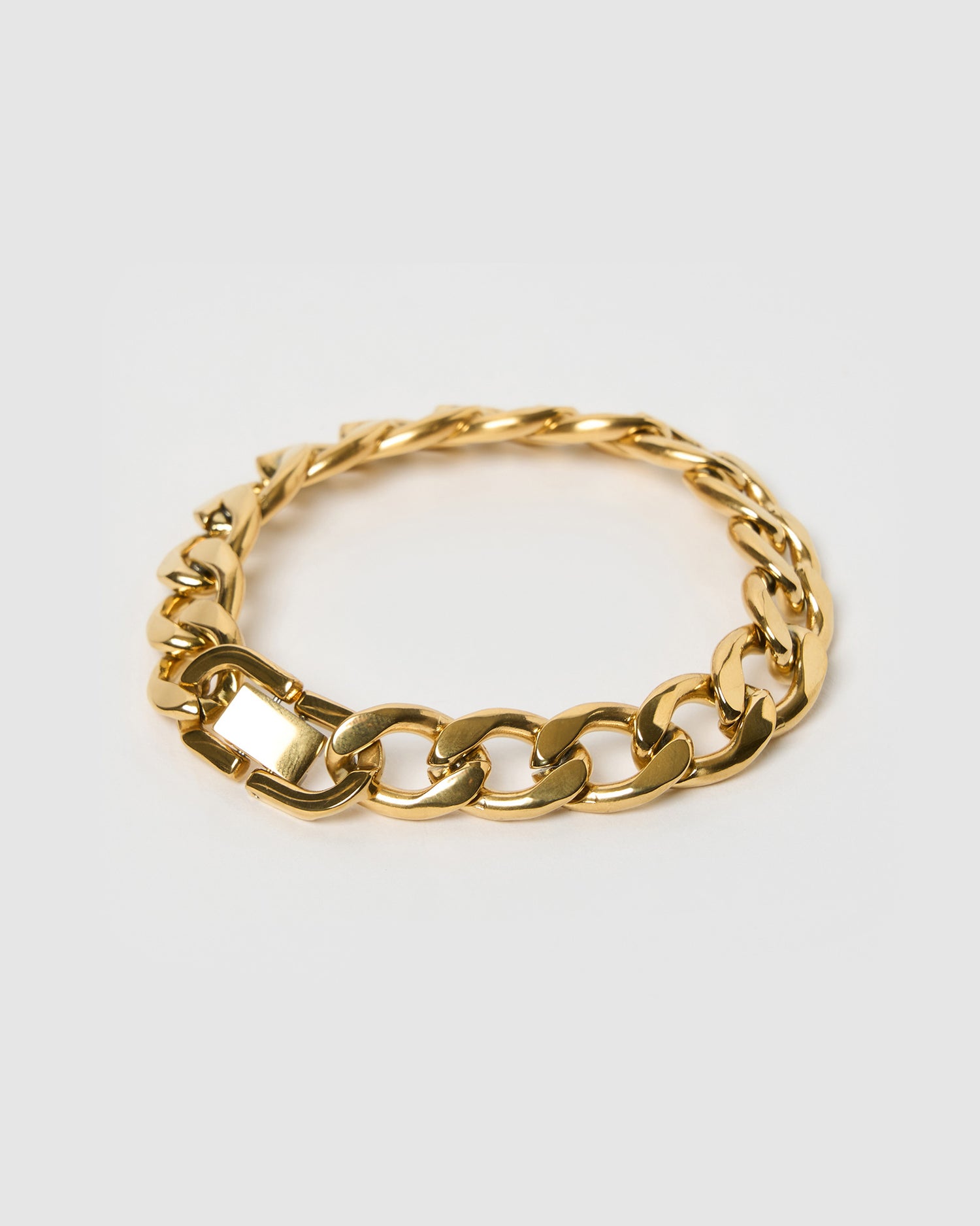 Izoa Tass Chain Bracelet Gold