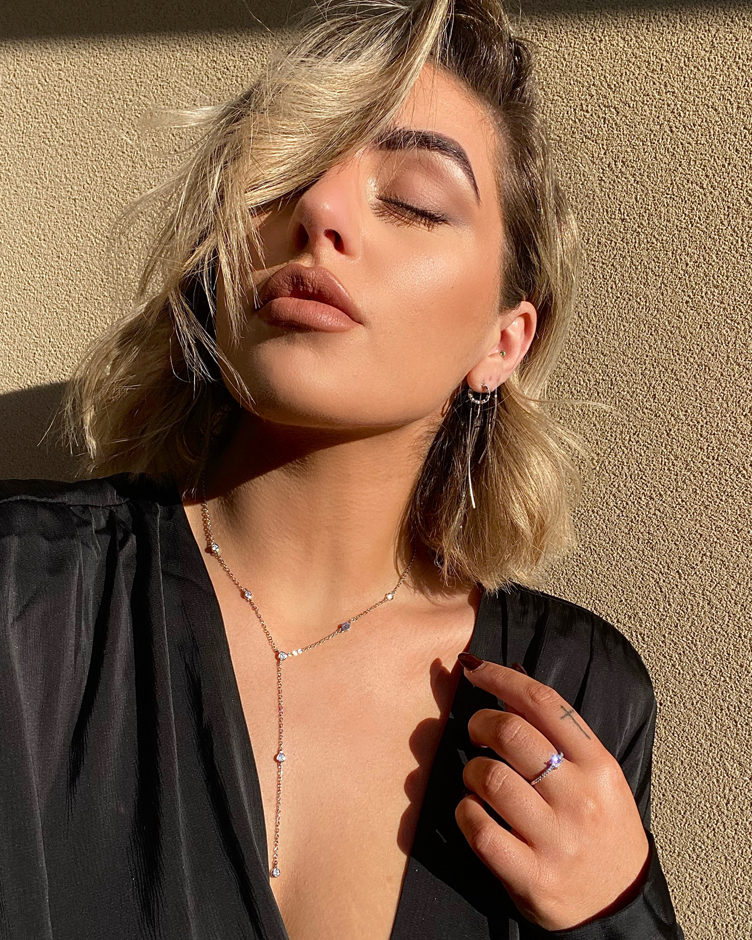 Izoa Lydia Necklace Silver